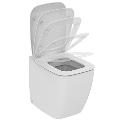 Ideal Standard T661101 WC-Sitz Original Slim Serie 21 mit Soft-Schließ-Komfort von Ideal Standard