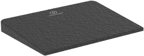 Ideal Standard TV913FV Ultra Flat S i.Life Ablaufabdeckung für Duschablauf, Duschabfluss Abdeckung Deckel Duschdeckel für Dusche Abfluss, Schiefer von Ideal Standard