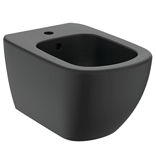 Ideal Standard - These hängende Bidet mit versteckten Befestigungen - Schwarz Seide von Ideal Standard