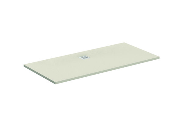 Ideal Standard Ultra Flat S Rechteck-Brausewanne 1700x800mm, Ablauf mittig, K8284, Farbe: Sandstein von Ideal Standard