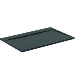 Ideal Standard Ultra Flat S i.life Rechteck-Brausewanne, 1400x900x30mm, T5222, Farbe: Schiefer von Ideal Standard