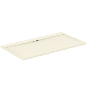 Ideal Standard Ultra Flat S i.life Rechteck-Brausewanne, 1800x1000x30mm, T5245, Farbe: Sandstein von Ideal Standard