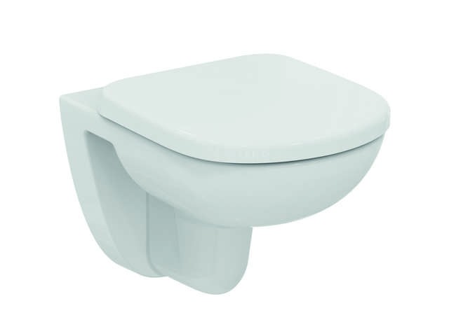 Ideal Standard WC-Sitz EUROVIT PLUS, f. Kompakt-WC, Weiß, T679801 T679801 von Ideal Standard