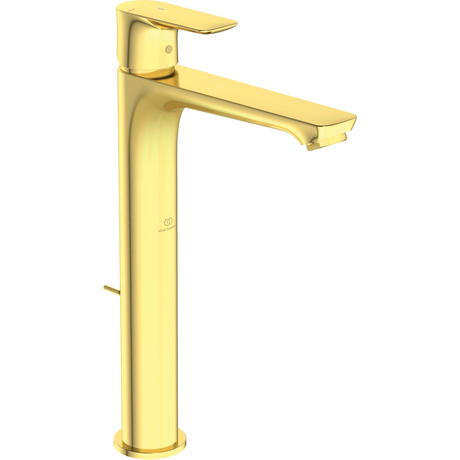 Ideal Standard WT-Armatur Connect Air Slim BlueStart verl. Sockel Brushed Gold von Ideal Standard