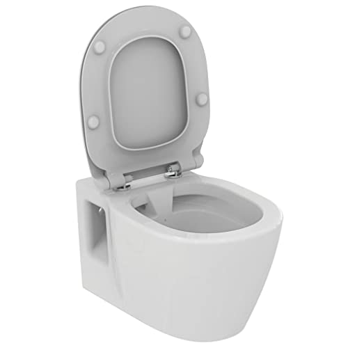 Ideal Standard Wand WC CONNECT Spülrandlos Kombi-Pack mit WC Sitz Softclose IDEAL PLUS von Ideal Standard