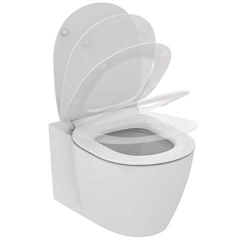Ideal Standard Wand-WC Connect mit WC-Sitz ?Flat E049301 von Ideal Standard