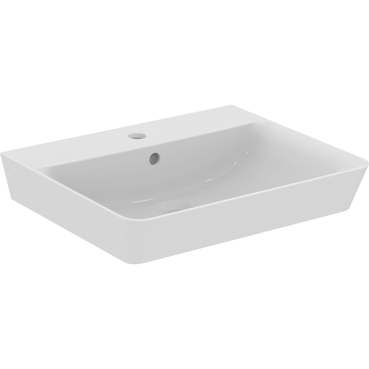 Ideal Standard Waschtisch Connect Air 55x46 cm 1 Hahnloch m.Übl. Weiß Ideal Plus Ideal Standard Waschtisch Connect Air 55x46 cm 1 Hahnloch m.Übl. Weiß Ideal Plus von Ideal Standard