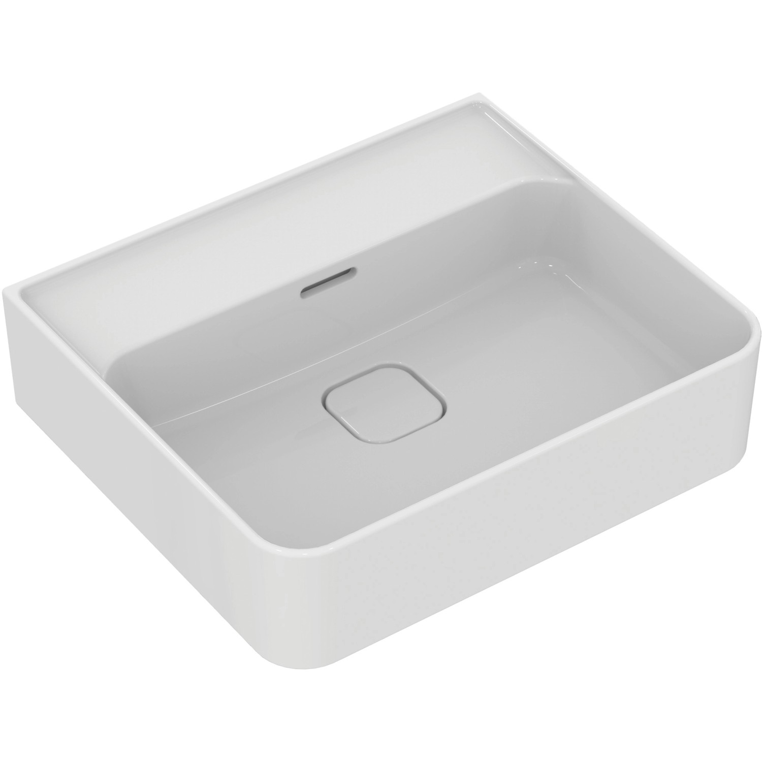 Ideal Standard Waschtisch Strada II 50x43 cm ohne Hahnloch mit Überlauf Weiß Ideal Standard Waschtisch Strada II 50x43 cm ohne Hahnloch mit Überlauf Weiß von Ideal Standard
