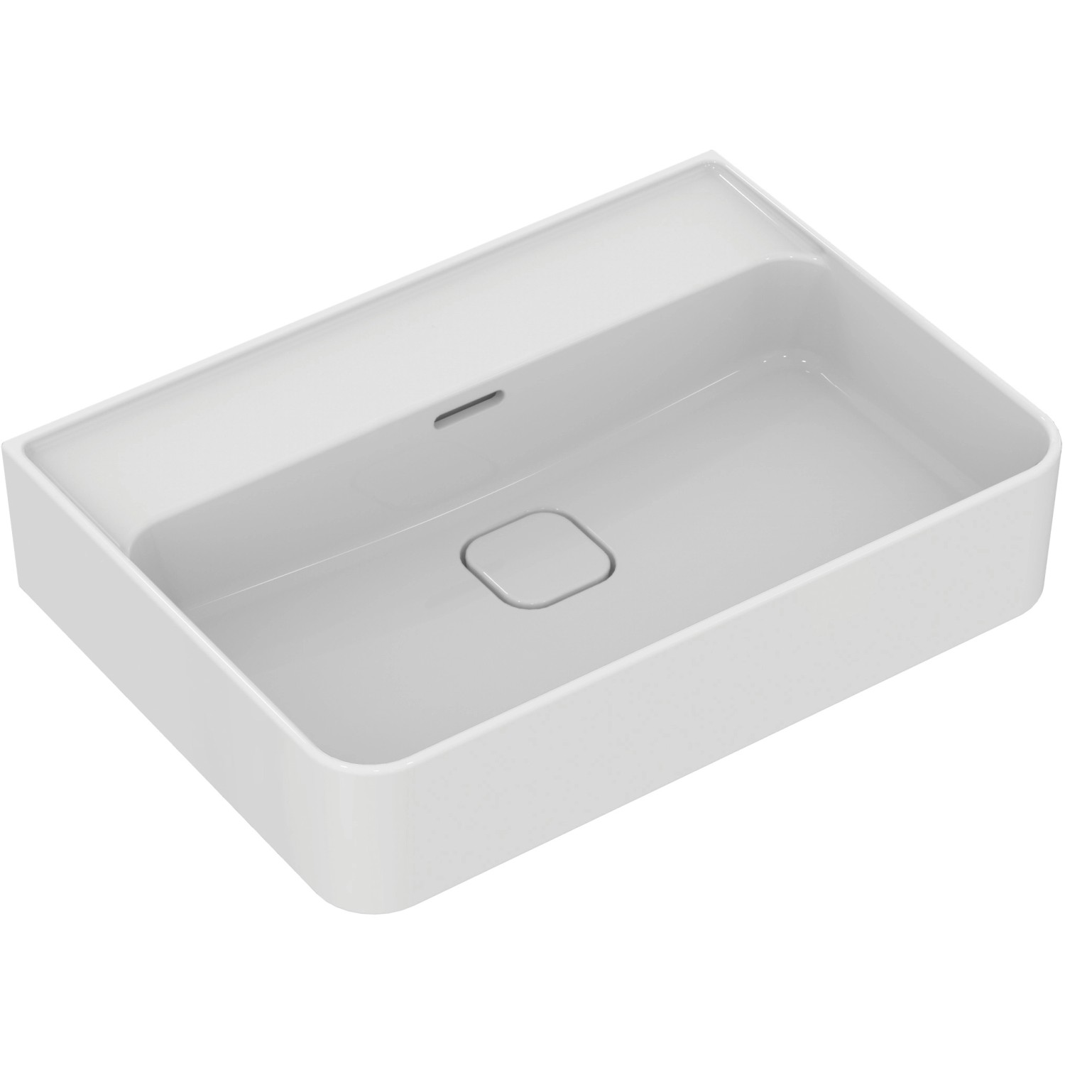 Ideal Standard Waschtisch Strada II 60x43 cm ohne Hahnloch mit Überlauf Weiß Ideal Standard Waschtisch Strada II 60x43 cm ohne Hahnloch mit Überlauf Weiß von Ideal Standard