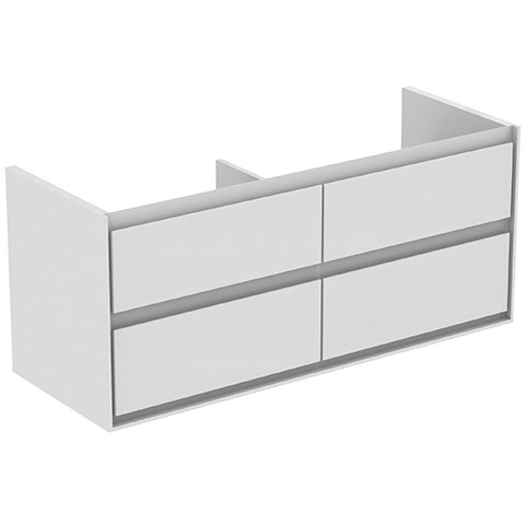 Ideal Standard Waschtisch-Unterschrank CONNECT AIR,4Ausz., 1200x440x517mm, Weiß gl.u.matt, E0822B2 E0822B2 von Ideal Standard