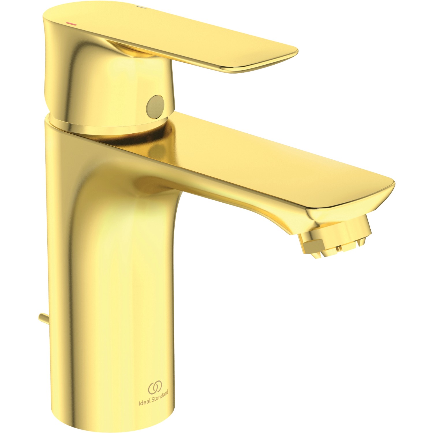 Ideal Standard Waschtischarmatur Connect Air Niederdruck Brushed Gold von Ideal Standard