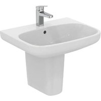 Ideal Standard - Waschbecken 60x48 cm aus glänzend weißer Keramik i Life a - Mit Halbsockel für Waschtisch von Ideal Standard