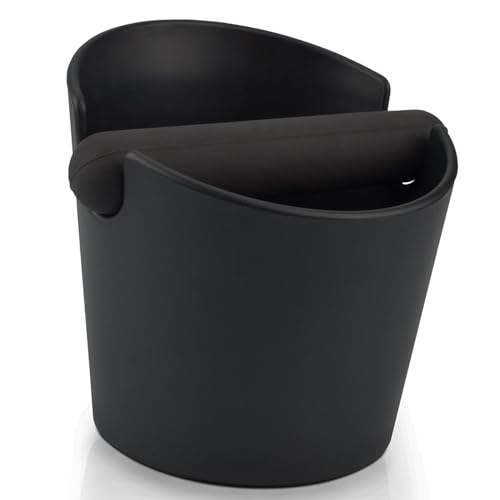 Ideal Swan Abklopfbehälter für Siebträger Knock Box Barista Zubehör Kaffeesatz Abschlagbehälter Espresso Knockbox Sage Klopfbox Abschlagbox Trester Kaffeabklopfer mit Abnehmbarer Abklopfstange Gummi Ideal Swan Abklopfbehälter für Siebträger Knock Box Barista Zubehör Kaffeesatz Abschlagbehälter Espresso Knockbox Sage Klopfbox Abschlagbox Trester Kaffeabklopfer mit Abnehmbarer Abklopfstange Gummi von Ideal Swan
