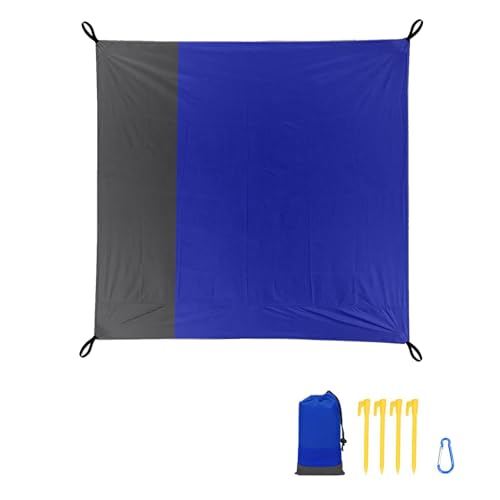 Ideal Swan Zeltplane Wetterfest - Zeltunterlage Wasserdicht, Zeltboden Tragbar 1-4 Personen, Camping Teppich Mehrzweck Vorzeltteppich Universal für Outdoor Garten Strand Picknick Ideal Swan Zeltplane Wetterfest - Zeltunterlage Wasserdicht, Zeltboden Tragbar 1-4 Personen, Camping Teppich Mehrzweck Vorzeltteppich Universal für Outdoor Garten Strand Picknick von Ideal Swan