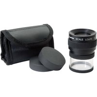 Ideal Tek M12071 Handlupe mit Messskala Vergrößerungsfaktor: 7 x Linsengröße: (Ø) 25 mm Schwarz von Ideal Tek