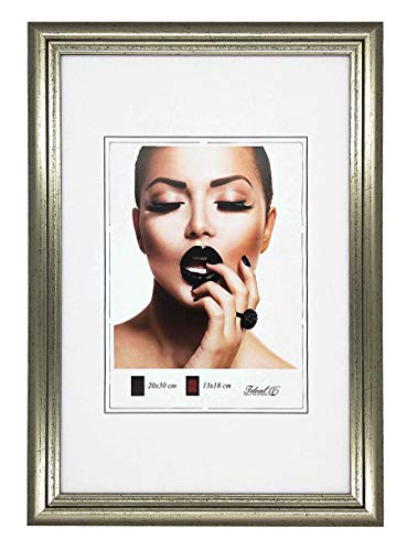 IDEAL TREND Artus Kunststoff Bilderrahmen Wanddeko Collage Poster Bilder Foto Rahmen: Farbe: Stahl | Format: 30x40 von IDEAL TREND