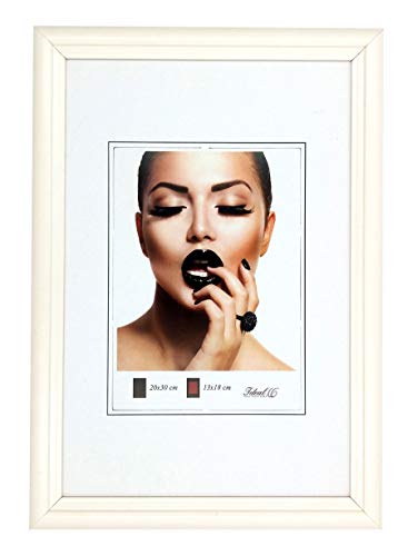 IDEAL TREND Artus Kunststoff Bilderrahmen Wanddeko Collage Poster Bilder Foto Rahmen: Farbe: Weiß | Format: 30x45 von IDEAL TREND