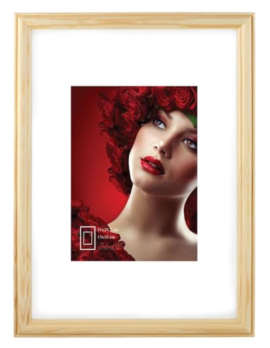 IDEAL TREND Leano Holz Bilderrahmen Wanddeko Collage Poster Foto Rahmen S190: Farbe: Natur | Format: 30x45 von IDEAL TREND