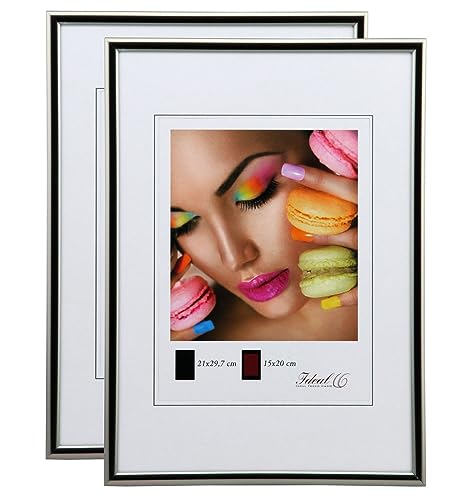IDEAL TREND New Lifestyle Set Bilderrahmen Wanddeko Collage Poster Rahmen 2er 3er 5er Pack: Farbe: 2er Pack Stahl | Format: 50x70 IDEAL TREND New Lifestyle Set Bilderrahmen Wanddeko Collage Poster Rahmen 2er 3er 5er Pack: Farbe: 2er Pack Stahl | Format: 50x70 von IDEAL TREND
