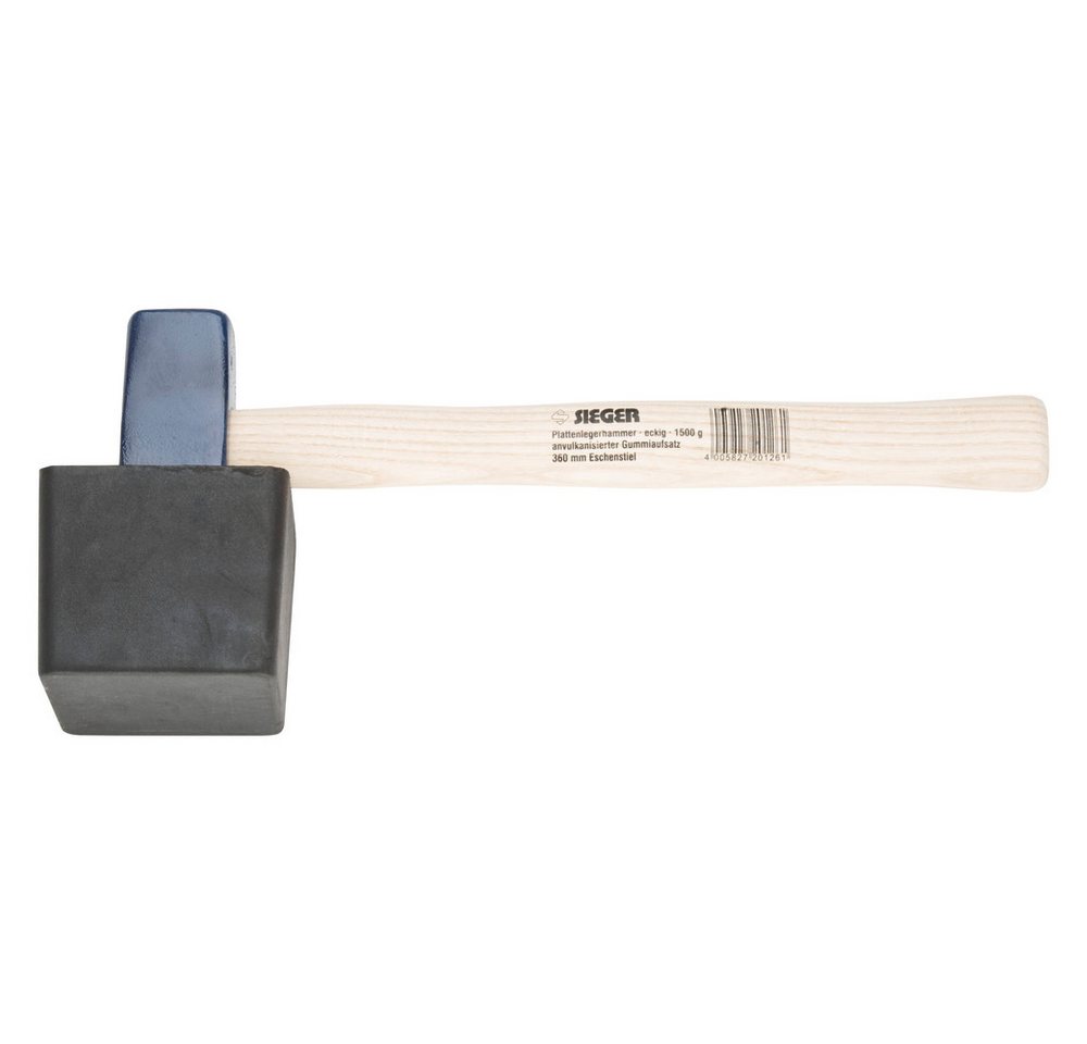 Ideal Hammer Plattenlegerhammer 1500g eckig Idealspaten von Ideal