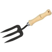 Ideal Handgabel 3 Zinken Buchenstiel 15,5 cm von Ideal
