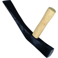 Idealspaten Pflasterhammer Sieger Rheinische Form geschmiedet 1,5 kg von Ideal
