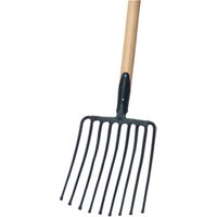 Idealspaten Steingabel Ideal 9 Zinken schwarz von Ideal