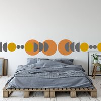 Abstrakte Boho Formen Bogen Schablonen Kit, Wandmalerei Schablonen, Style Home Decorating von IdealStencils