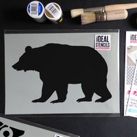 Bär Schablone Wiederverwendbar Mylar Bär Schablone Wiederverwendbar Mylar von IdealStencils