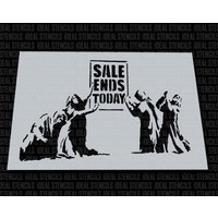 Banksy Stencil Wiederverwendbare Graffiti Art Decor - Ideale Schablone von IdealStencils