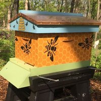 Bumble Bee Stencil Wiederverwendbare Mylar, Wand - & Möbeldekor von IdealStencils