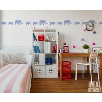 Elefant Kinderzimmer Schablone Wiederverwendbare Mylar Wandschablone Elefant Kinderzimmer Schablone Wiederverwendbare Mylar Wandschablone von IdealStencils