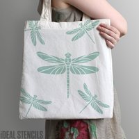 Libellen Schablone Wiederverwendbare Mylar Folie Für Wände, Möbel, Stoffe von IdealStencils