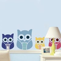 Wald Eule Kinderzimmer Schablone Wiederverwendbare Mylar, Wand & Möbel Dekor Wald Eule Kinderzimmer Schablone Wiederverwendbare Mylar, Wand & Möbel Dekor von IdealStencils