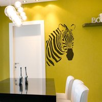 Zebra Kopf Schablone Wiederverwendbare Mylar Vorlage Für Wände, Möbel, Stoffe von IdealStencils