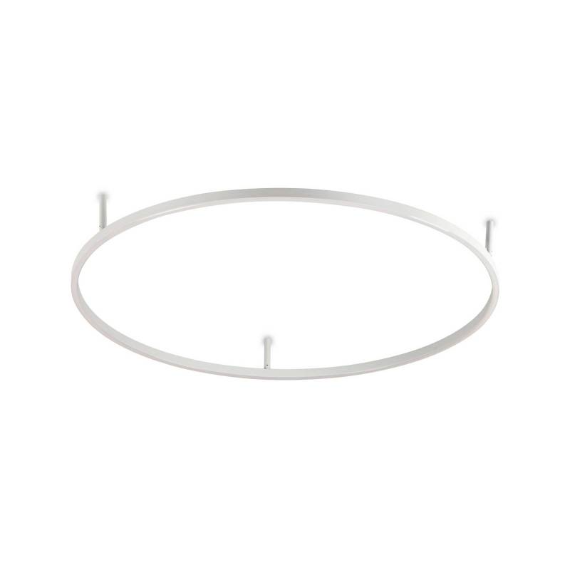 Ideal Lux LED-Deckenlampe Oracle Slim Ø 90 cm, weiß, 3.000 K von Ideallux