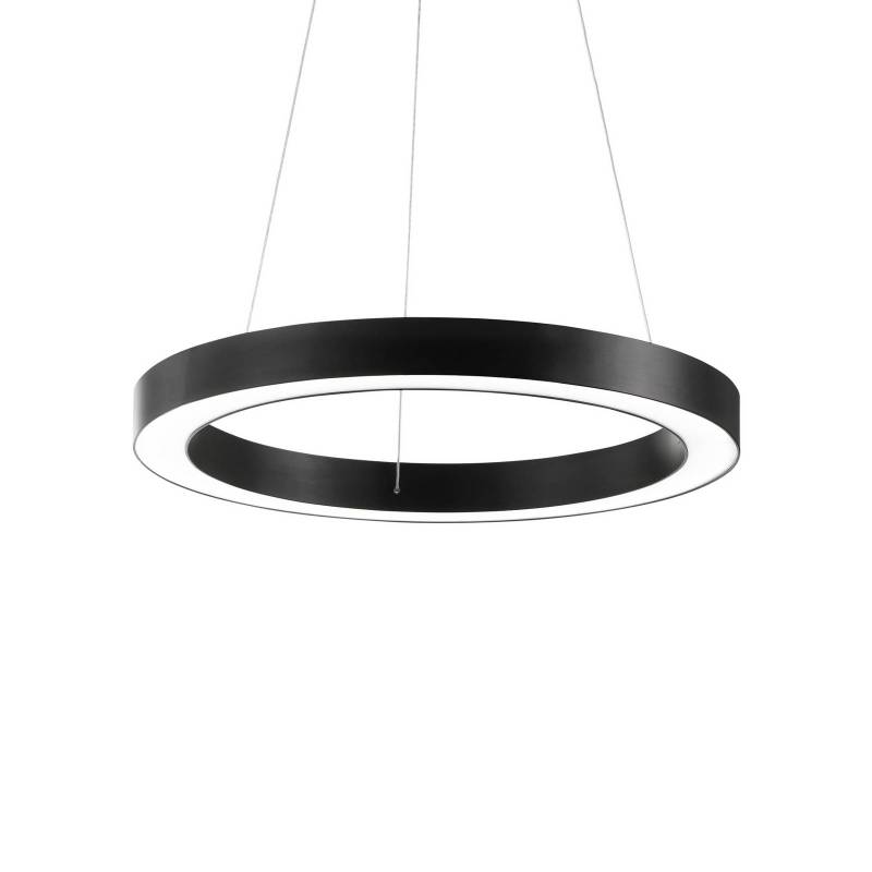 Ideal Lux LED-Hängeleuchte Oracle, Ø 60 cm, schwarz, 3.000 K von Ideallux