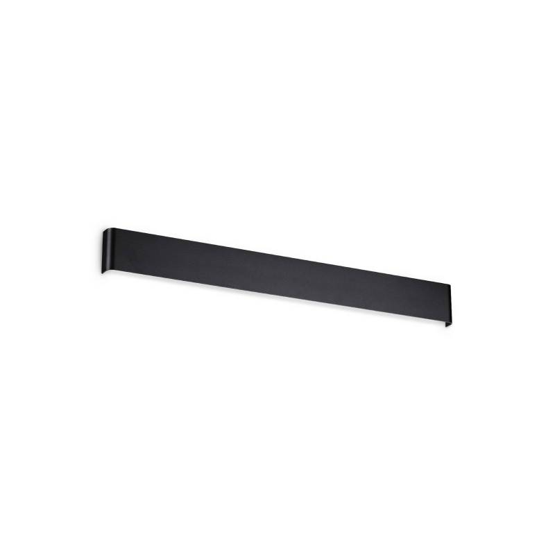 Ideal Lux LED-Wandleuchte Delta, schwarz, B 83 cm, up/down von Ideallux