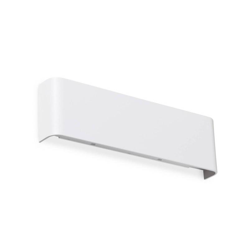 Ideal Lux LED-Wandleuchte Delta, weiß, B 30 cm, up/down von Ideallux