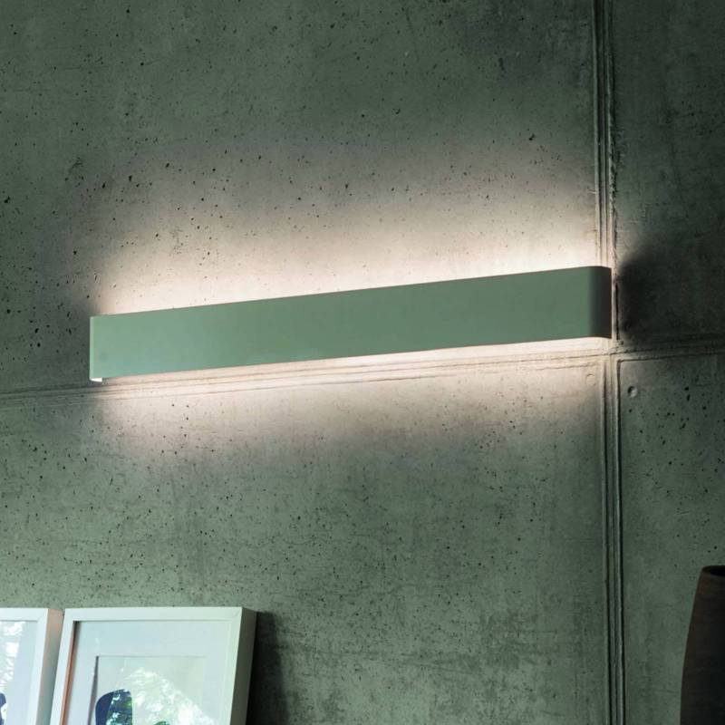 Ideal Lux LED-Wandleuchte Delta, weiß, B 83 cm, up/down von Ideallux