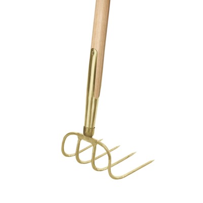 Dunghacke 4 Zinken mit Schienenzwinge von Idealspaten