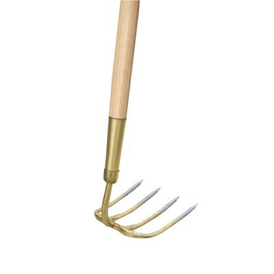 Gartenkreiel 4 ovale Zinken mit Stiel 135 cm Gartenkreiel 4 ovale Zinken mit Stiel 135 cm von Idealspaten