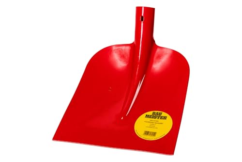 Baumeister Holsteiner Sandschaufel | zum Transport Loser Materialien | Schaufelblatt aus Stahl, Größe 2, Dülle auf Stoß geschweißt ¾ gehoben, ohne Stiel Baumeister Holsteiner Sandschaufel | zum Transport Loser Materialien | Schaufelblatt aus Stahl, Größe 2, Dülle auf Stoß geschweißt ¾ gehoben, ohne Stiel von Idealspaten