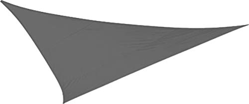 ideanature Leinwand, dreieckiges 5 x 5 x 5 m Polyester Perlt ab Anti UV 180 g/m2 grau anthrazit, 500005, grau anthrazit, 36 x 25 x 5 cm, 500005 von Ideanature