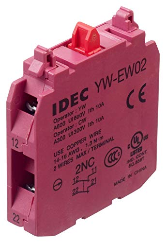 Idec YW-EW02 Kontaktelement 2 NC Momentaneo 240 V/AC 1 Stück von Idec