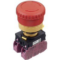 Idec YW1B-V4E02R Not-Aus-Schalter 250V 3A 2 Öffner IP65 1St. Idec YW1B-V4E02R Not-Aus-Schalter 250V 3A 2 Öffner IP65 1St. von Idec