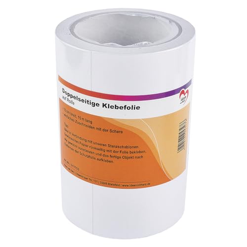 Ideen mit Herz Doppelseitige Klebefolie auf Rolle | 15 cm breit | 15 m lang Ideen mit Herz Doppelseitige Klebefolie auf Rolle | 15 cm breit | 15 m lang von Ideen mit Herz