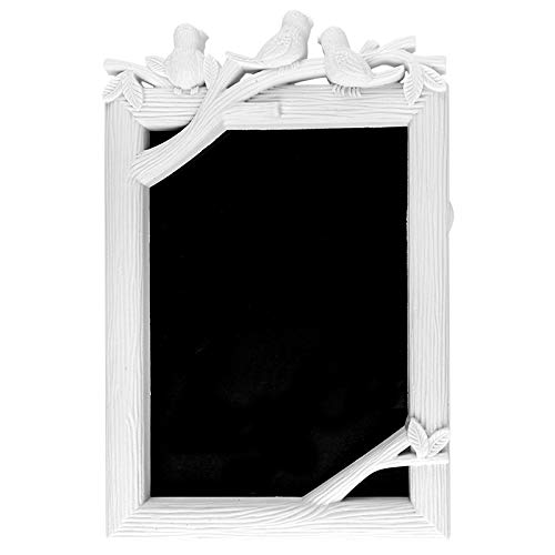 Ideen mit Herz Bilderrahmen mit Relief | Barock-Stil | Fotorahmen zum Bemalen | DIY (Design 06 | 15,4 x 23 cm | für Fotogröße 13 x 18 cm) von Ideen mit Herz