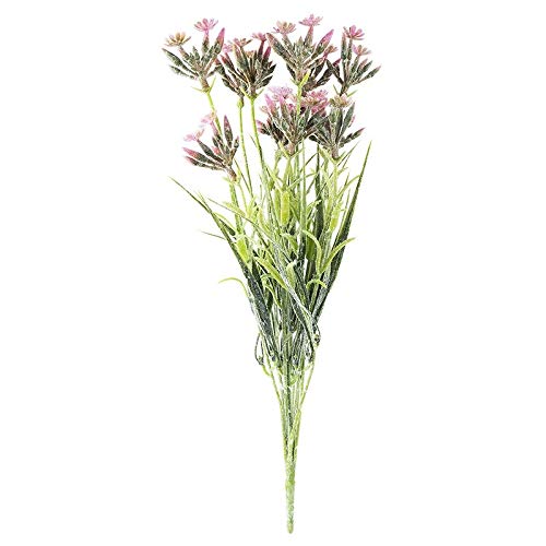 Ideen mit Herz Deko-Busch, Blüten 4, 39,5cm lang, 12 Stängel, rosa Blüten von Ideen mit Herz