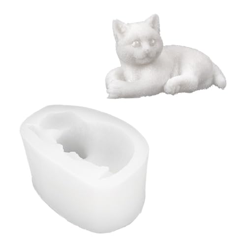 Ideen mit Herz | Silikonform Katze 3| Katzenfigur selber gießen | DIY | Gießform für Epoxidharz, Gips, Beton, Wachs oder Seife | lebensmittelecht Ideen mit Herz | Silikonform Katze 3| Katzenfigur selber gießen | DIY | Gießform für Epoxidharz, Gips, Beton, Wachs oder Seife | lebensmittelecht von Ideen mit Herz